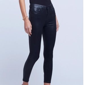 L’AGENCE Margot Black Coated Jean
